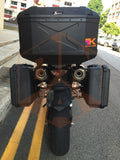 Pelican Panniers / Side Cases (Symmetrical) for Motorcycles with Hepco & Becker Rack