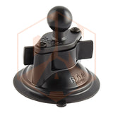 RAM Twist Lock Suction Cup Mount with Double Socket Arm & Universal X-Grip® Phone Cradle