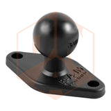 RAM 2.43" x 1.31" Diamond Ball Base with 1" Ball