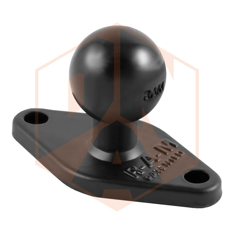 RAM 2.43" x 1.31" Diamond Ball Base with 1" Ball