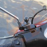 RAM 2.25" x 0.87" Motorcycle Base with 11mm Hole and 1" Ball