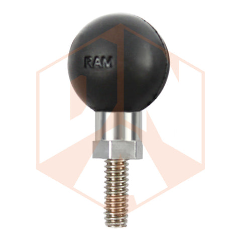 RAM M6 x 1 Threaded Stud with 1" Ball