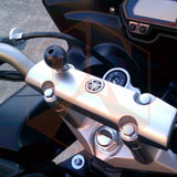 RAM Motorcycle Handlebar Clamp Base with M8 Screws