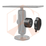 RAM Mixed Combination Pin-Lock™ Security Knob and Key Knob for 1" Diameter B Size Arms