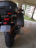 Pelican Panniers / Side Cases (Symmetrical) for Motorcycles with Hepco & Becker Rack