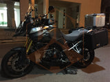 Pelican Panniers / Side Cases (Symmetrical) for Motorcycles with Hepco & Becker Rack