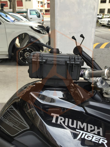 Pelican Tank Case for Motorcycles (SW-Motech Quick-Lock Evo Tank Ring)