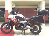 Pelican Panniers / Side Cases (Symmetrical) for Motorcycles with Hepco & Becker Rack