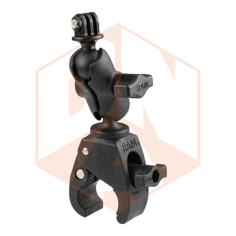 RAM Small Tough-Claw™ with Double Socket Arm & Custom Camera Adapter